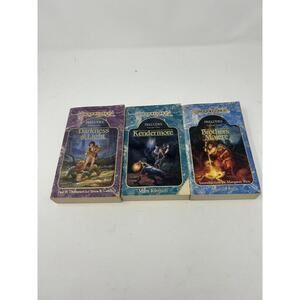 DragonLance Preludes vol 1-3 First Edition TSR darkness&light kendermore majere